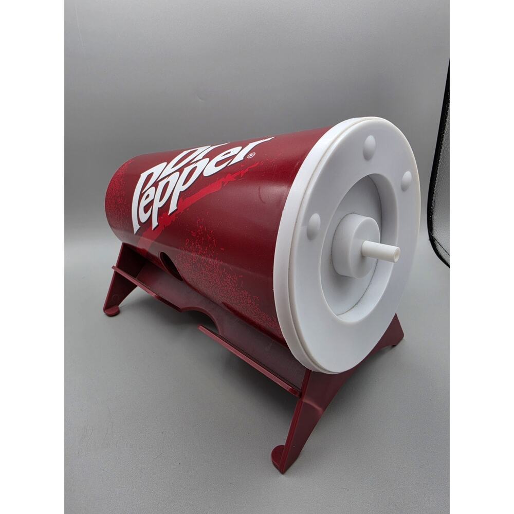 Vintage Dr. Pepper Crew Designs Straw Holder Display Cup Shaped 2001 Rare